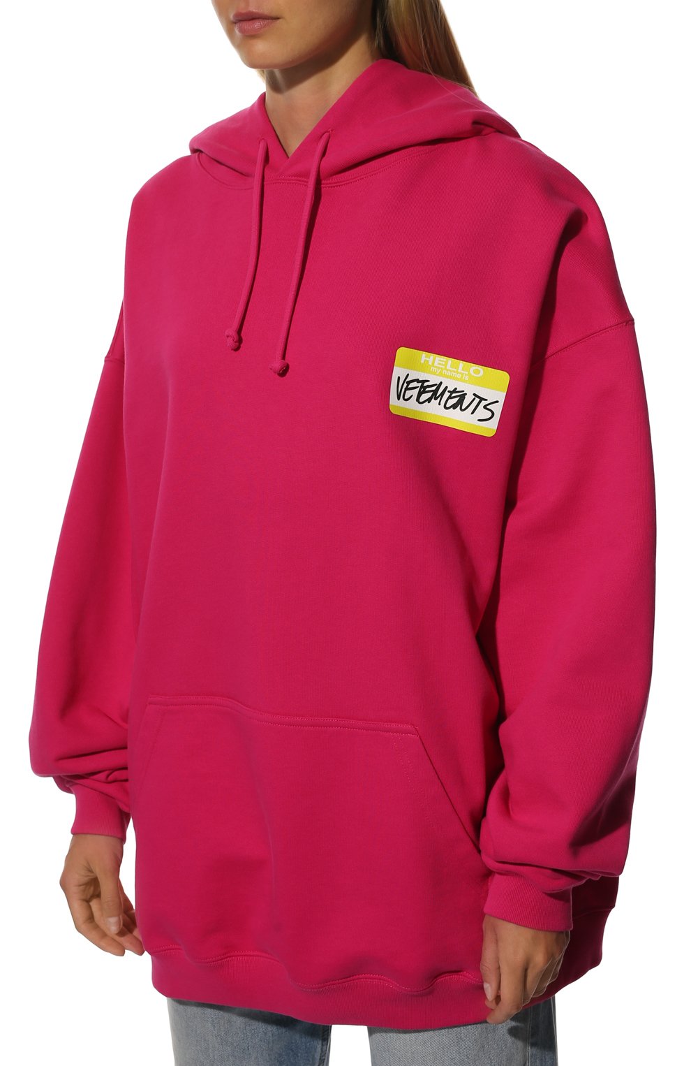 Хлопковое худи VETEMENTS, арт. UA53HD180P 1606/W, фото 3
