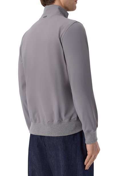 Толстовка CAPOBIANCO серого цвета по цене 59950 руб., арт. 20M451.FC00., фото 4 Толстовка CAPOBIANCO, арт. 20M451.FC00., фото 4