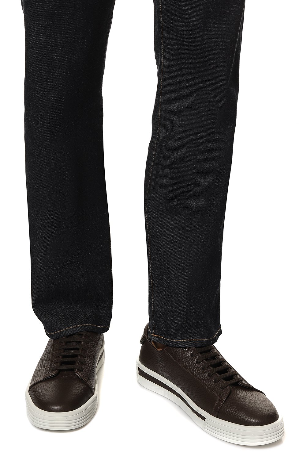 Кожаные кеды STEFANO RICCI, арт. UE23G6432/VD, фото 3