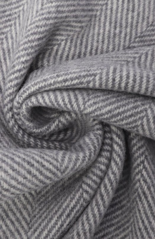 Шерстяной шарф Lanvin 710002440 Серый  710002440 Фото 3
