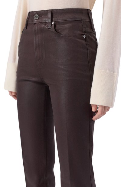 Джинсы laurel canyon PAIGE темно-коричневого цвета по цене 49250 руб., арт. 6114799-6498, фото 5 Джинсы laurel canyon PAIGE, арт. 6114799-6498, фото 5