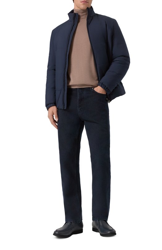 Водолазка из кашемира и шелка Kiton UMKXX04S1889 Бежевый  UMKXX04S1889 Фото 2