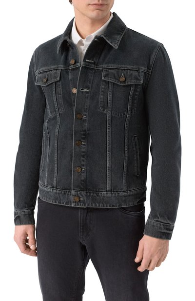 Джинсовая куртка SAINT LAURENT, арт. 695177/Y07TE, фото 3