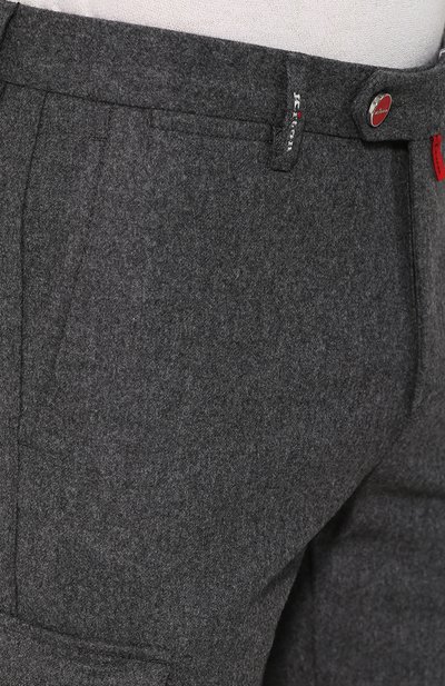 Шерстяные брюки KITON, арт. UFPPCAK01N32, фото 5