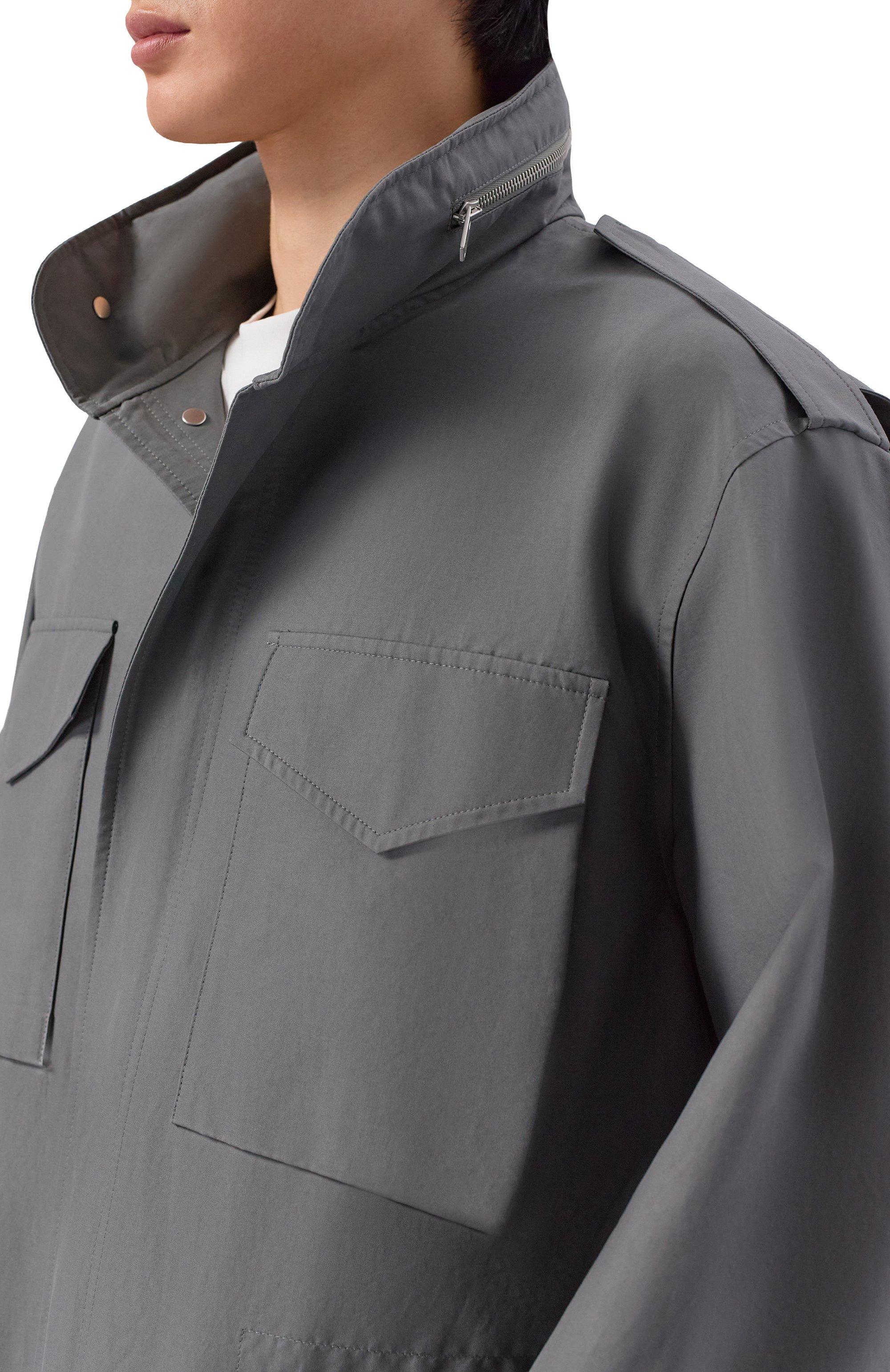 Хлопковая куртка JIL SANDER, арт. J23SW0007/J45225, фото 5