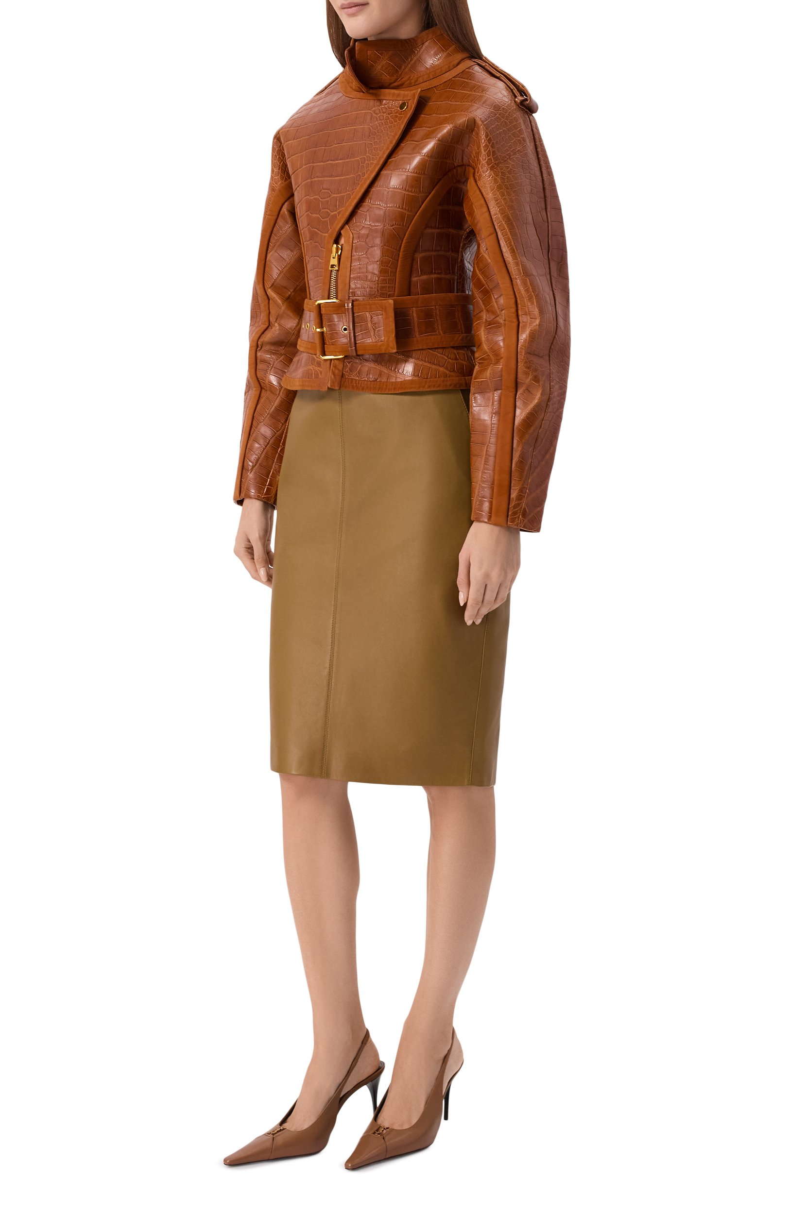 Куртка из кожи крокодила TOM FORD, арт. CSL045/T80361, фото 2