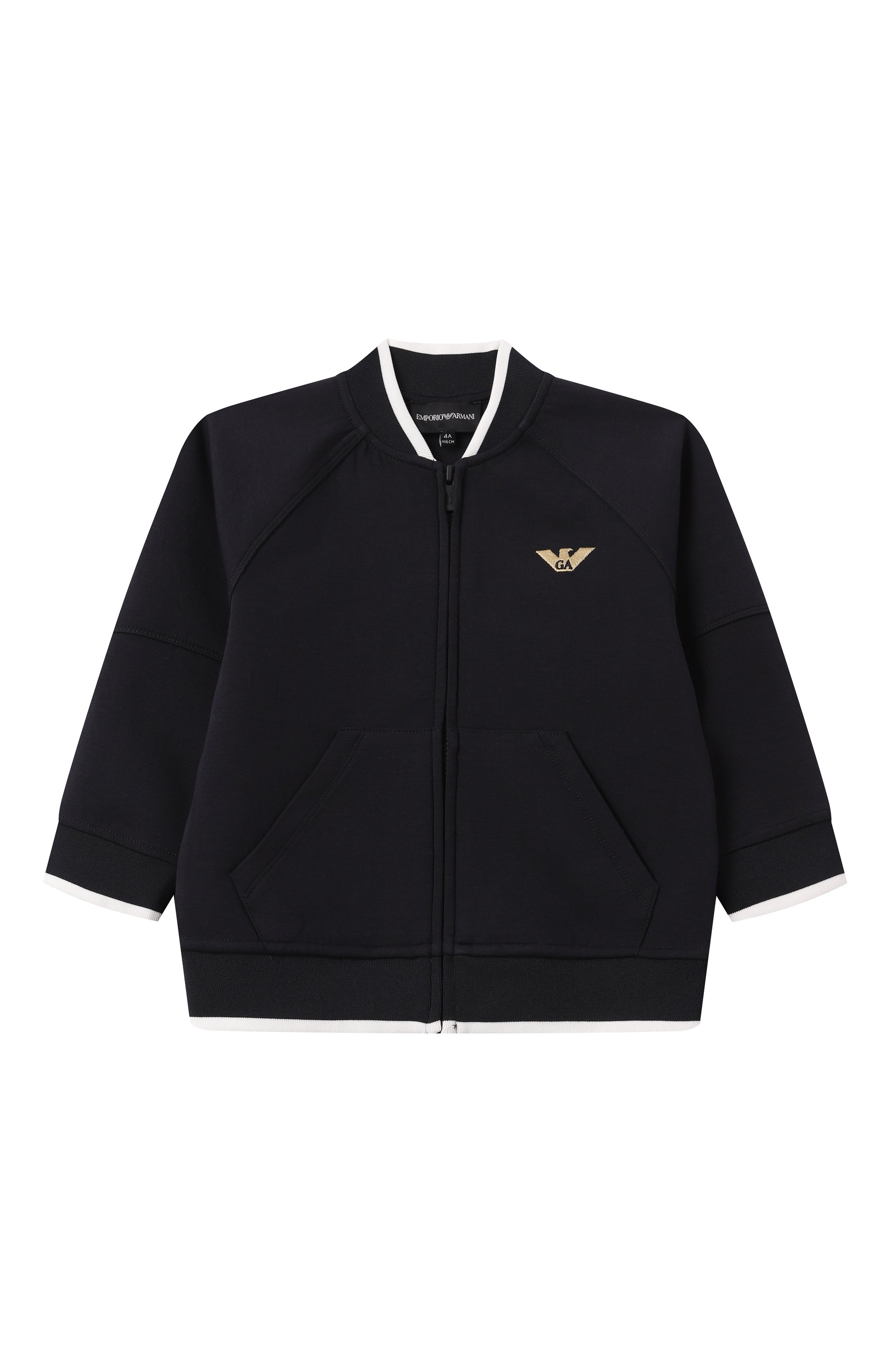 Хлопковая толстовка EMPORIO ARMANI, арт. EB000262/AF10126, фото 1