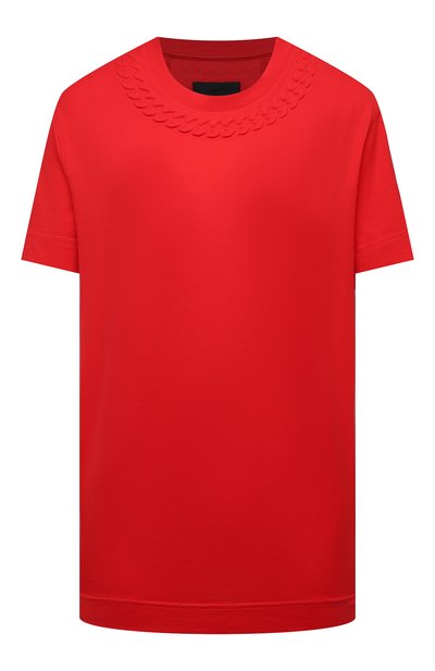 Женская хлопковая футболка GIVENCHY, арт. BW707Z3Z4Z