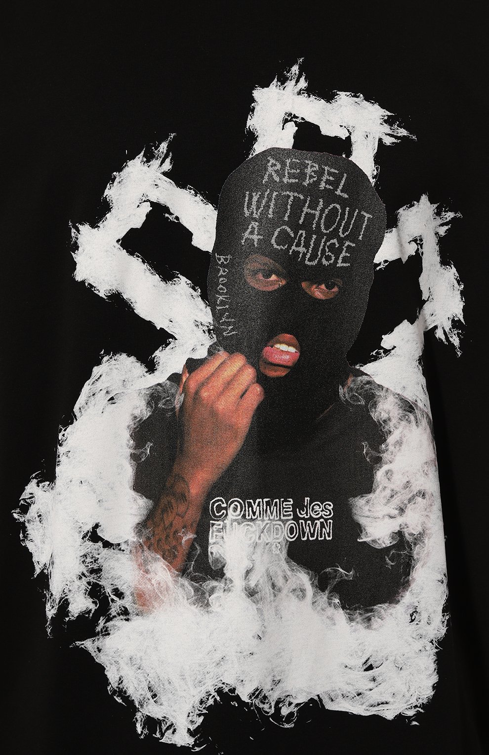 Хлопковая футболка COMME DES FUCKDOWN, арт. CFABM01450, фото 5