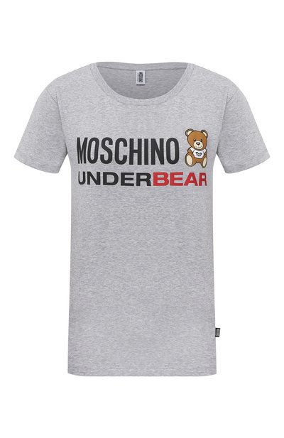 Хлопковая футболка MOSCHINO, арт. A1904/9003, фото 1