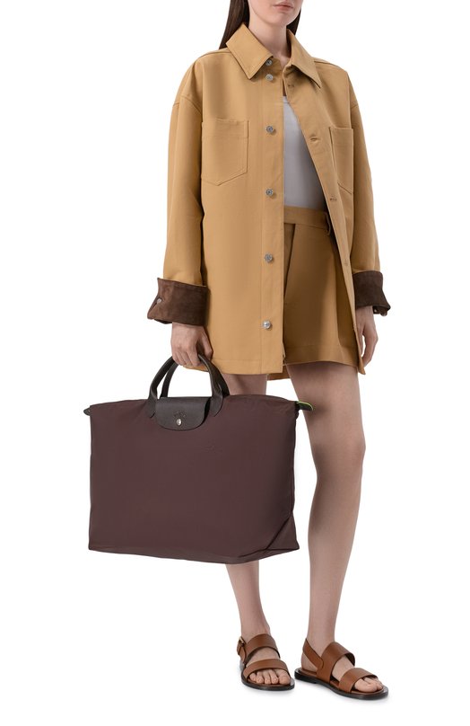 Сумка Le Pliage Green large Longchamp L1624919/919 Коричневый  L1624919/919 Фото 3
