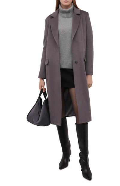 Пальто из шерсти и кашемира SEVEN LAB, арт. CMAR venecia charcoal, фото 2