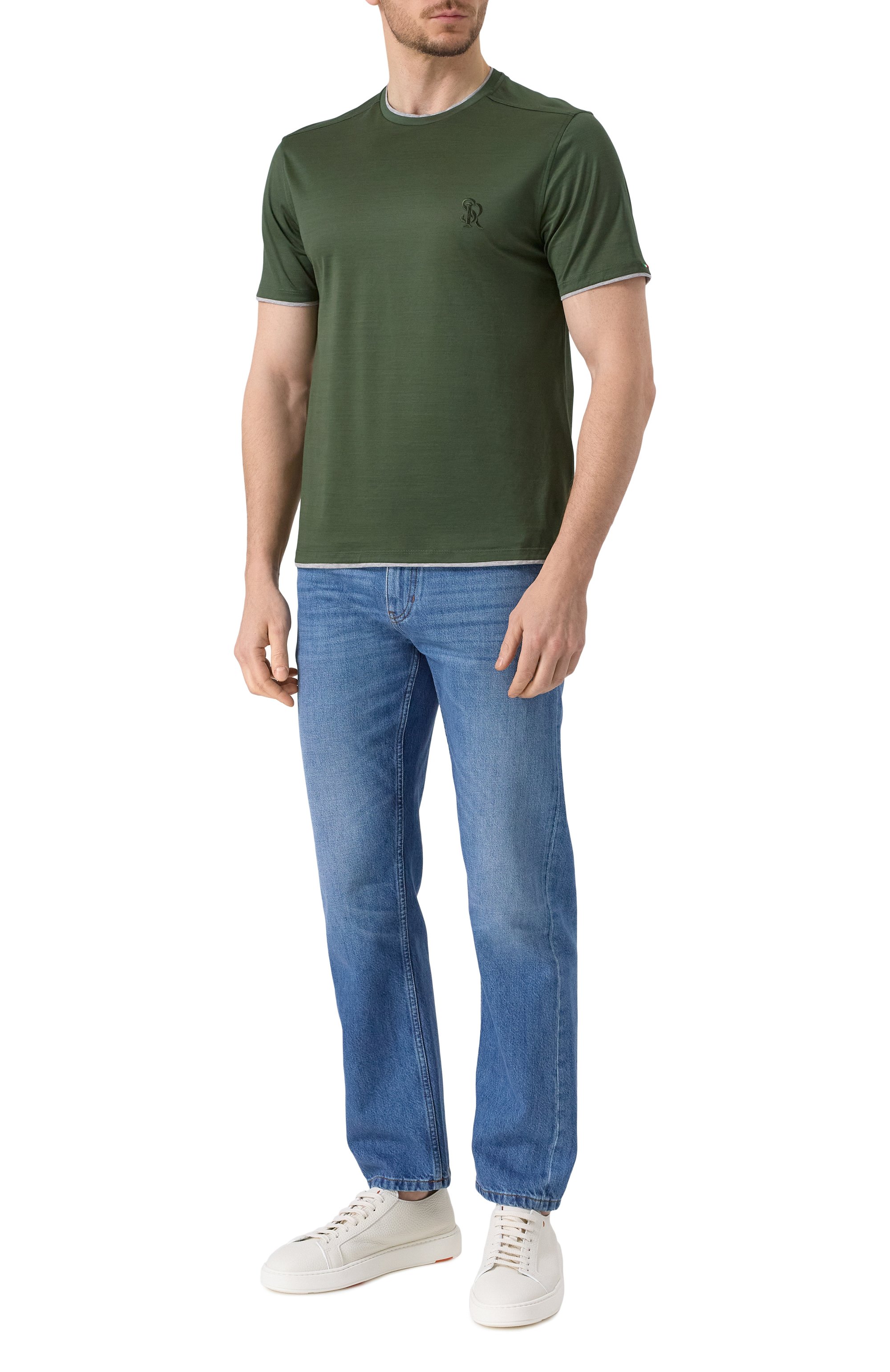 Хлопковая футболка STEFANO RICCI, арт. MNH5204470/TE0001, фото 2