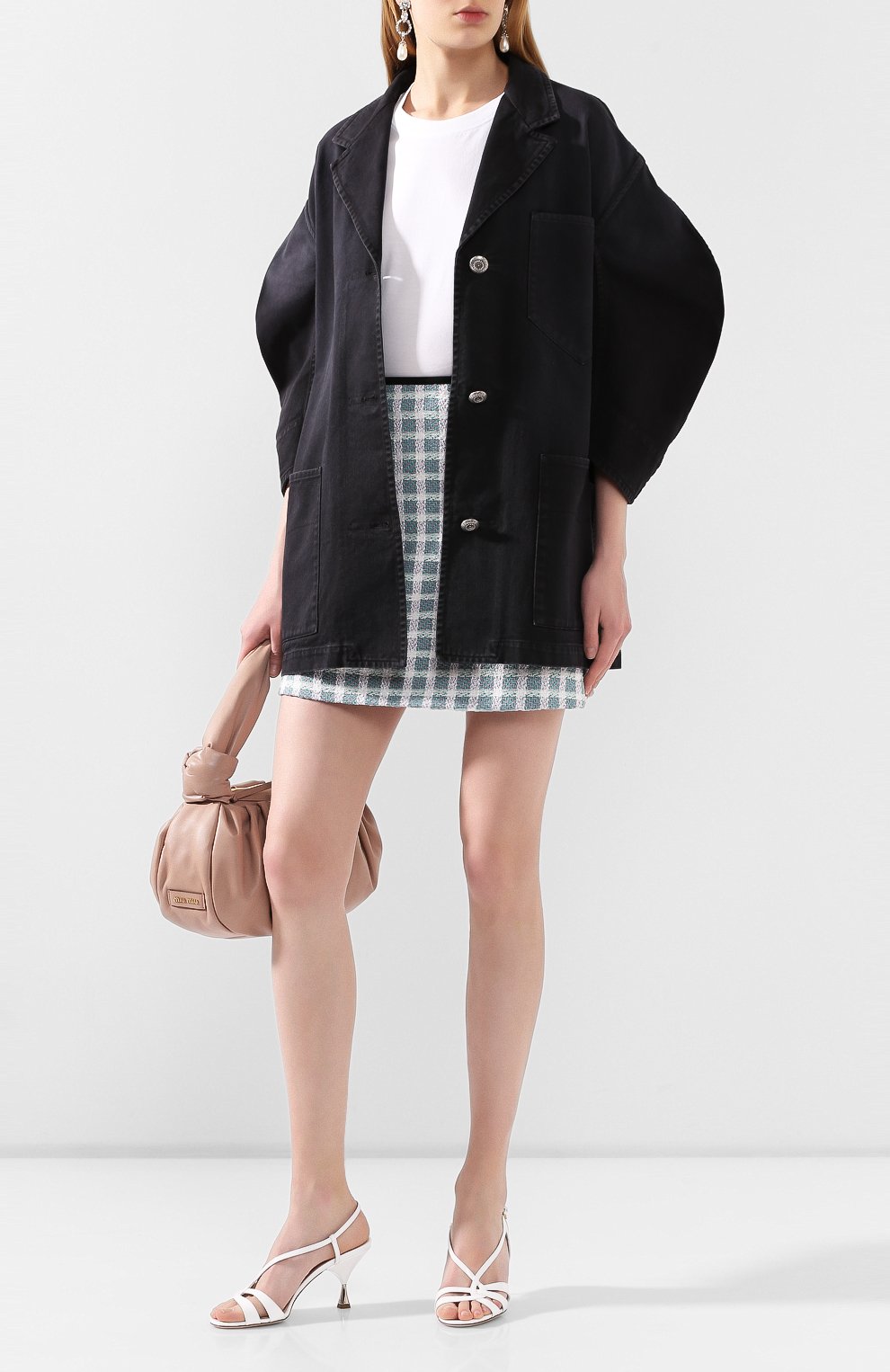 Джинсовая куртка MIU MIU, арт. MH1533-EIA-F0002, фото 2