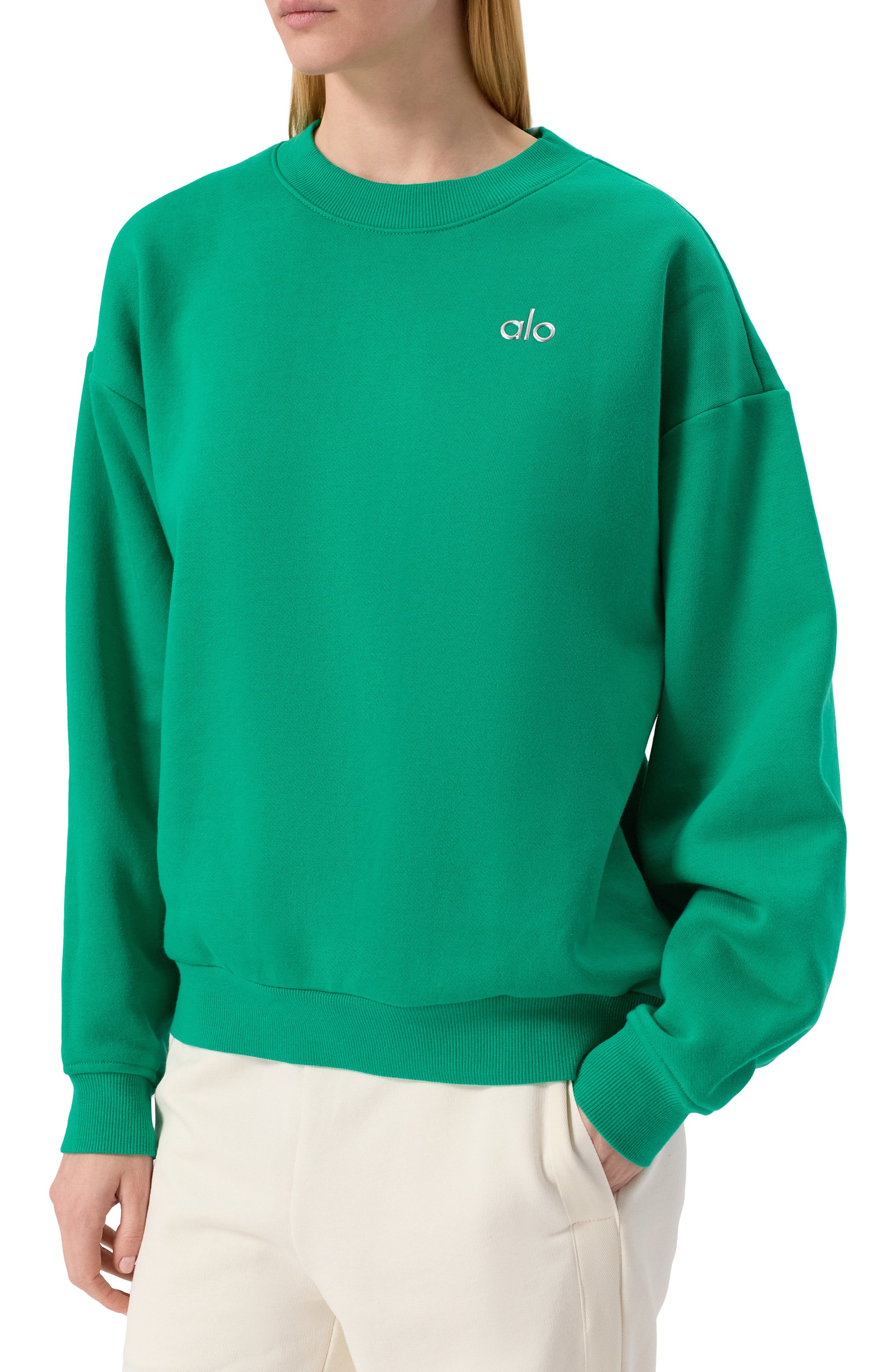 Хлопковый свитшот ALO YOGA, арт. U3018RG, фото 3