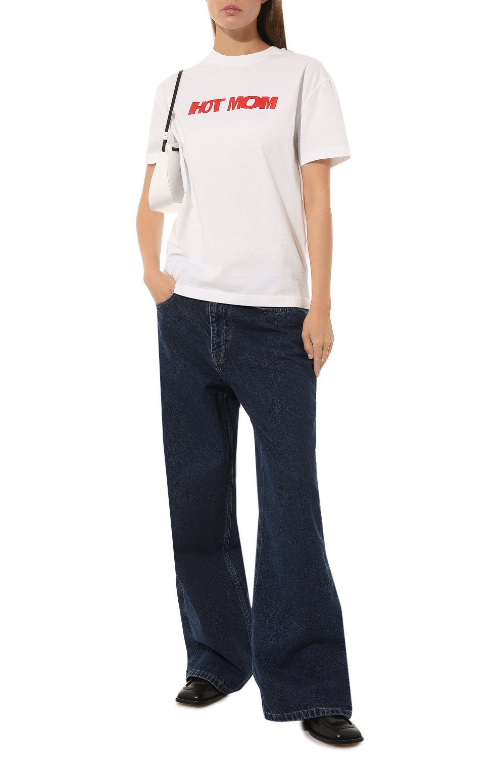 Хлопковая футболка OFF-WHITE, арт. OWAA089F22JER0110125, фото 2