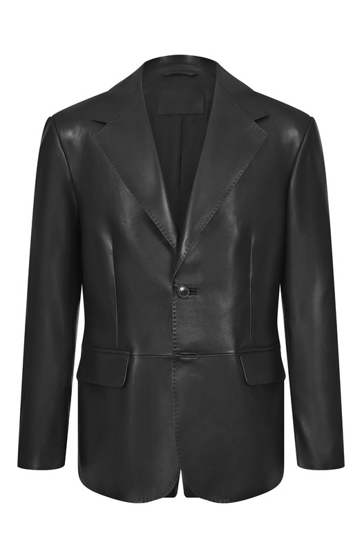 Кожаный пиджак MVST M25.1PM.J004/NAPPA CREAM Чёрный M25.1PM.J004/NAPPA CREAM