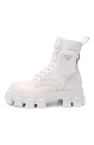 Комбинированные ботинки monolith PRADA, арт. 2UE007-3LFR-F0009-D002, фото 2