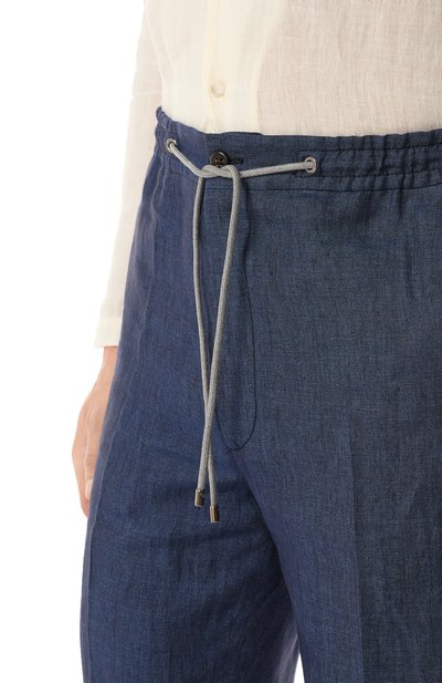 Льняные брюки CORNELIANI, арт. 254L27-2514159, фото 5