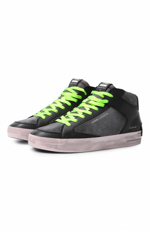 Комбинированные кеды SK8 Deluxe Crime London 11150AA8 Серый 11150AA8
