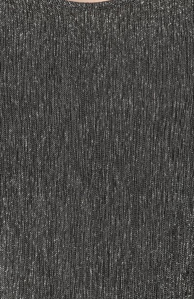 Шелковый топ SAINT LAURENT серого цвета по цене 89600 руб., арт. 606943/Y3A60, фото 5 Шелковый топ SAINT LAURENT, арт. 606943/Y3A60, фото 5