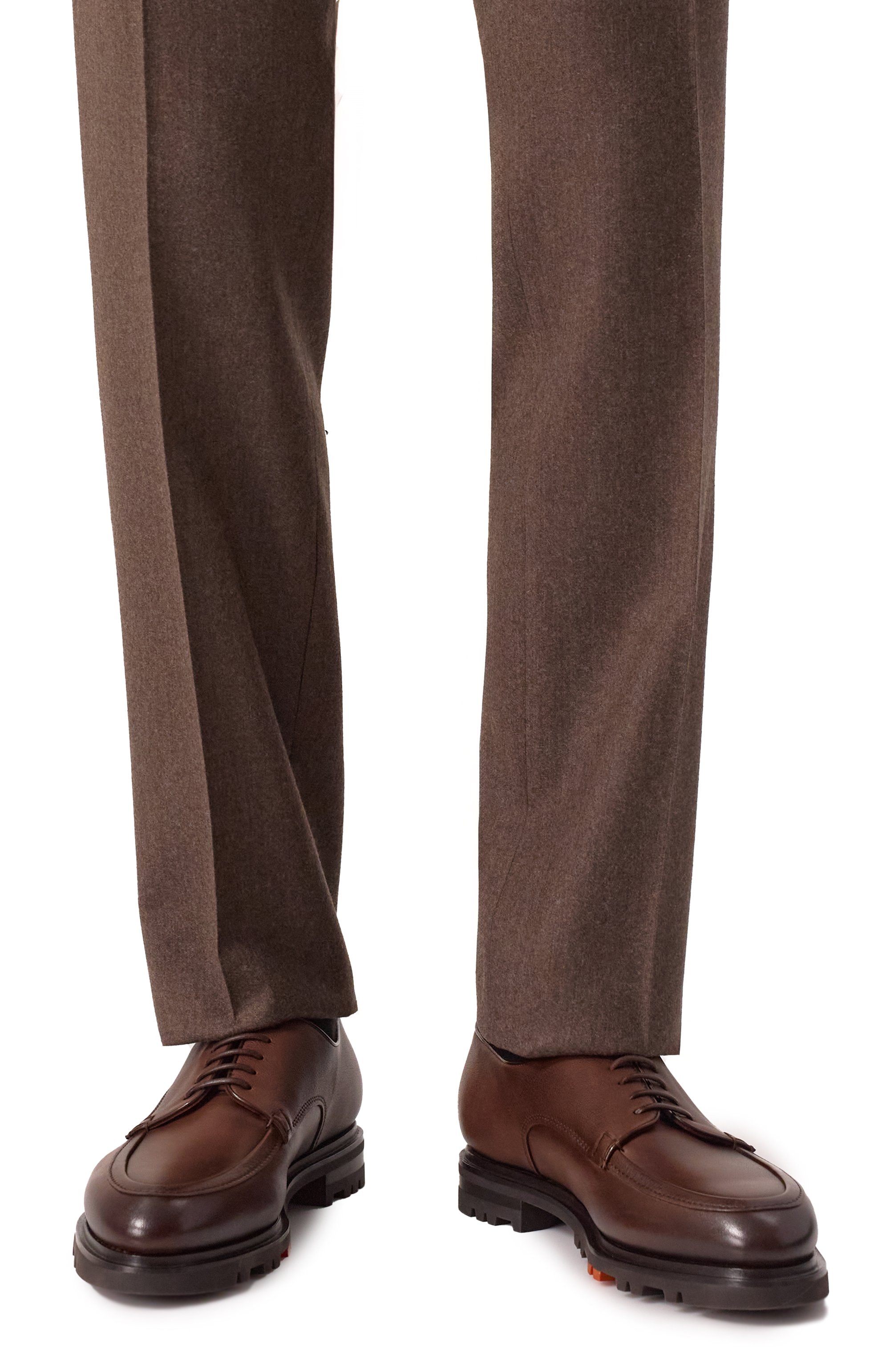 Кожаные дерби colin rock SANTONI, арт. MCCG18855SM3GGKR, фото 3