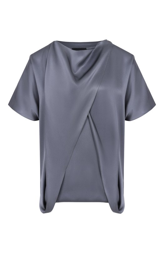 Атласная блузка Giorgio Armani GW003006/TE10101 Серый GW003006/TE10101
