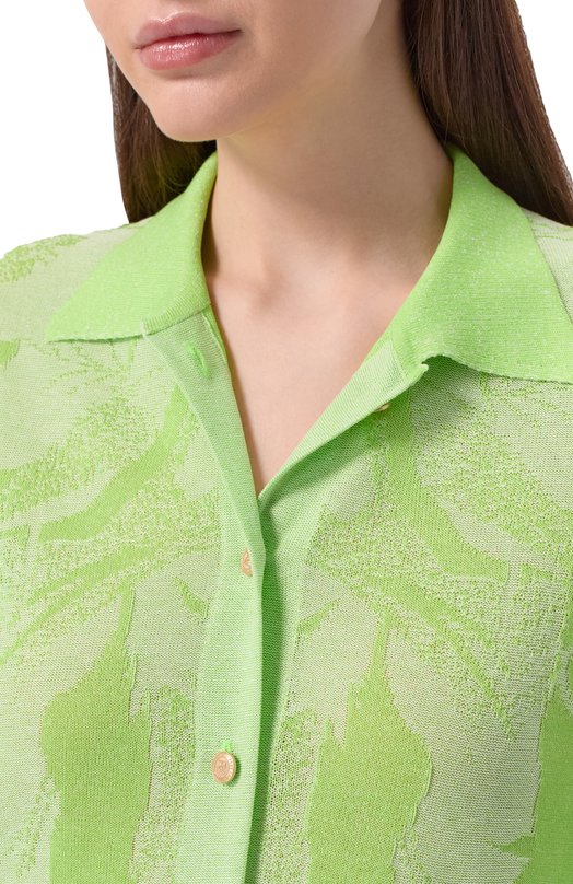 Блузка из вискозы Freeage S26.BL025.7000.505 Зелёный  S26.BL025.7000.505 Фото 5