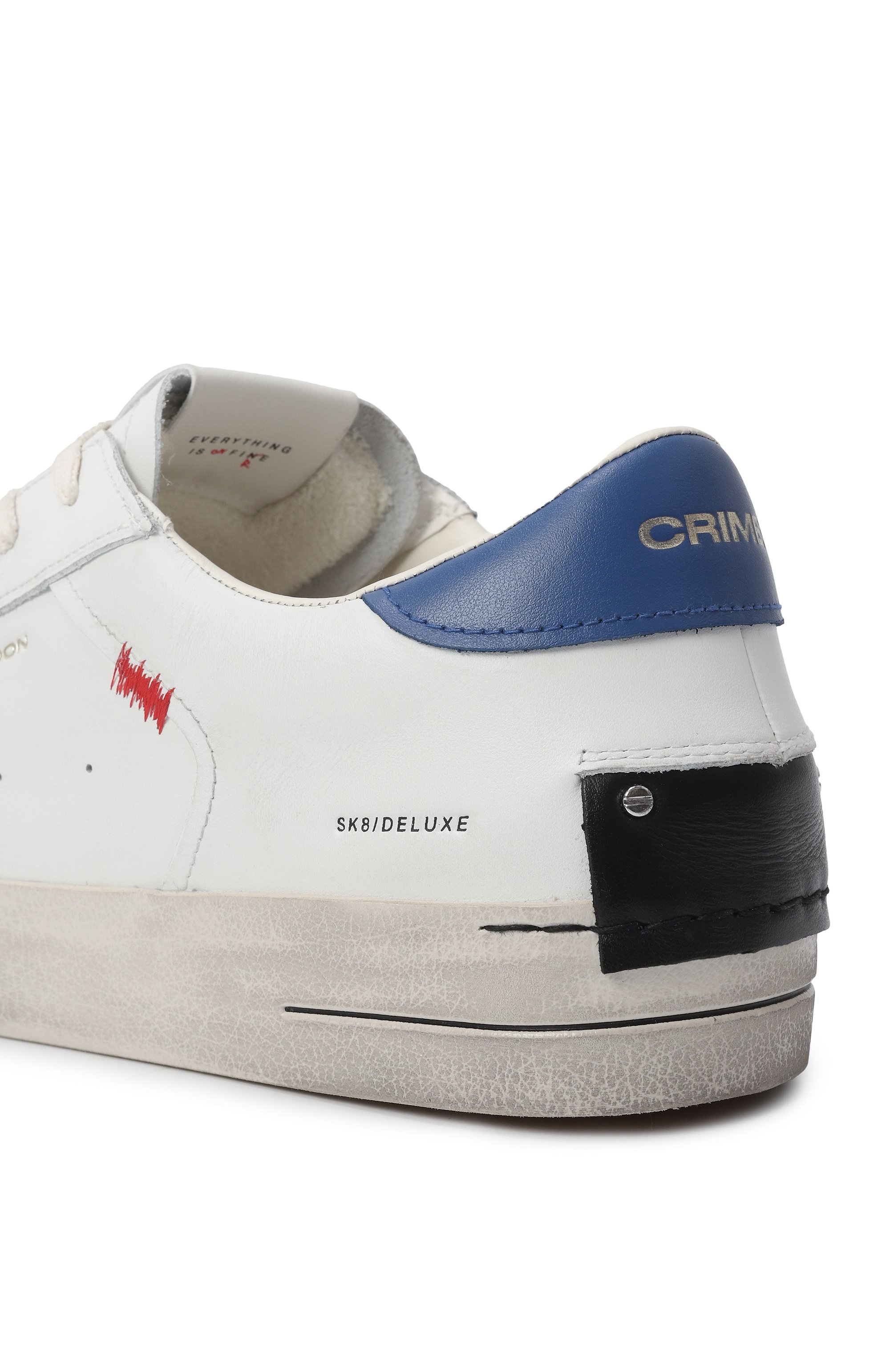 Кожаные кеды sk8 deluxe CRIME LONDON, арт. 14103PP7, фото 8