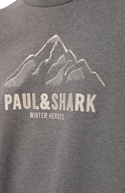 Хлопковый свитшот PAUL&SHARK, арт. 13311867, фото 5