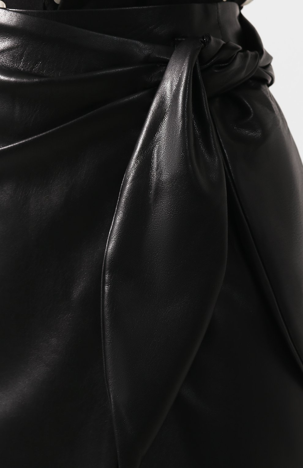 Юбка-миди NANUSHKA, арт. AMAS_BLACK_VEGAN LEATHER, фото 5