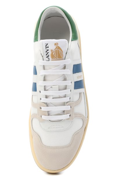 Комбинированные кеды LANVIN, арт. FM-SKDK00-NASH-A20, фото 5