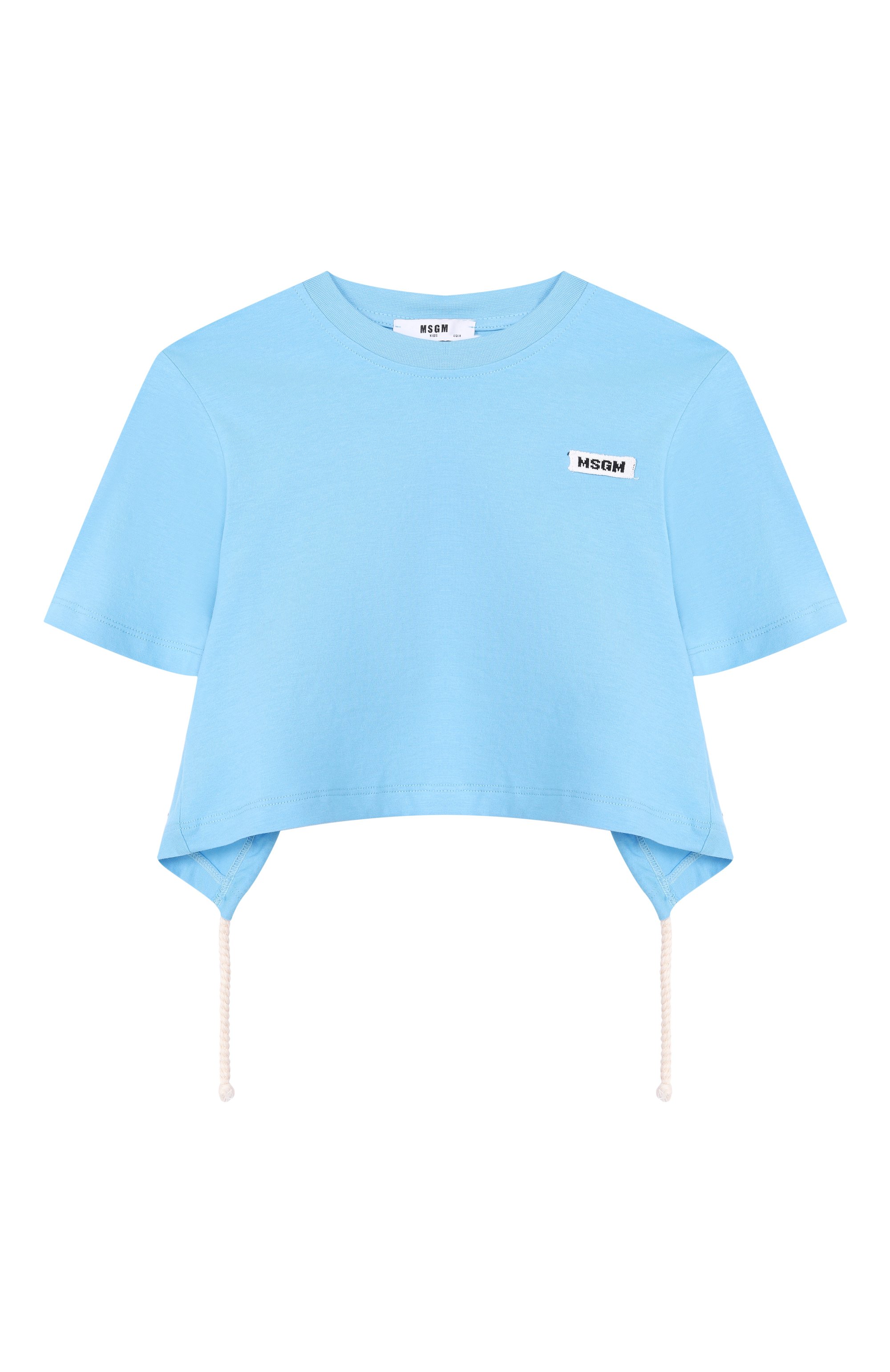 Хлопковая футболка MSGM KIDS, арт. S6MSJGTH179, фото 1