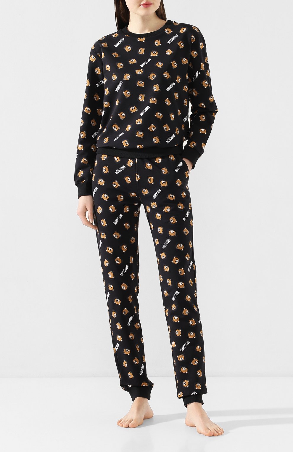 Хлопковый свитшот MOSCHINO, арт. A1723/9017, фото 2