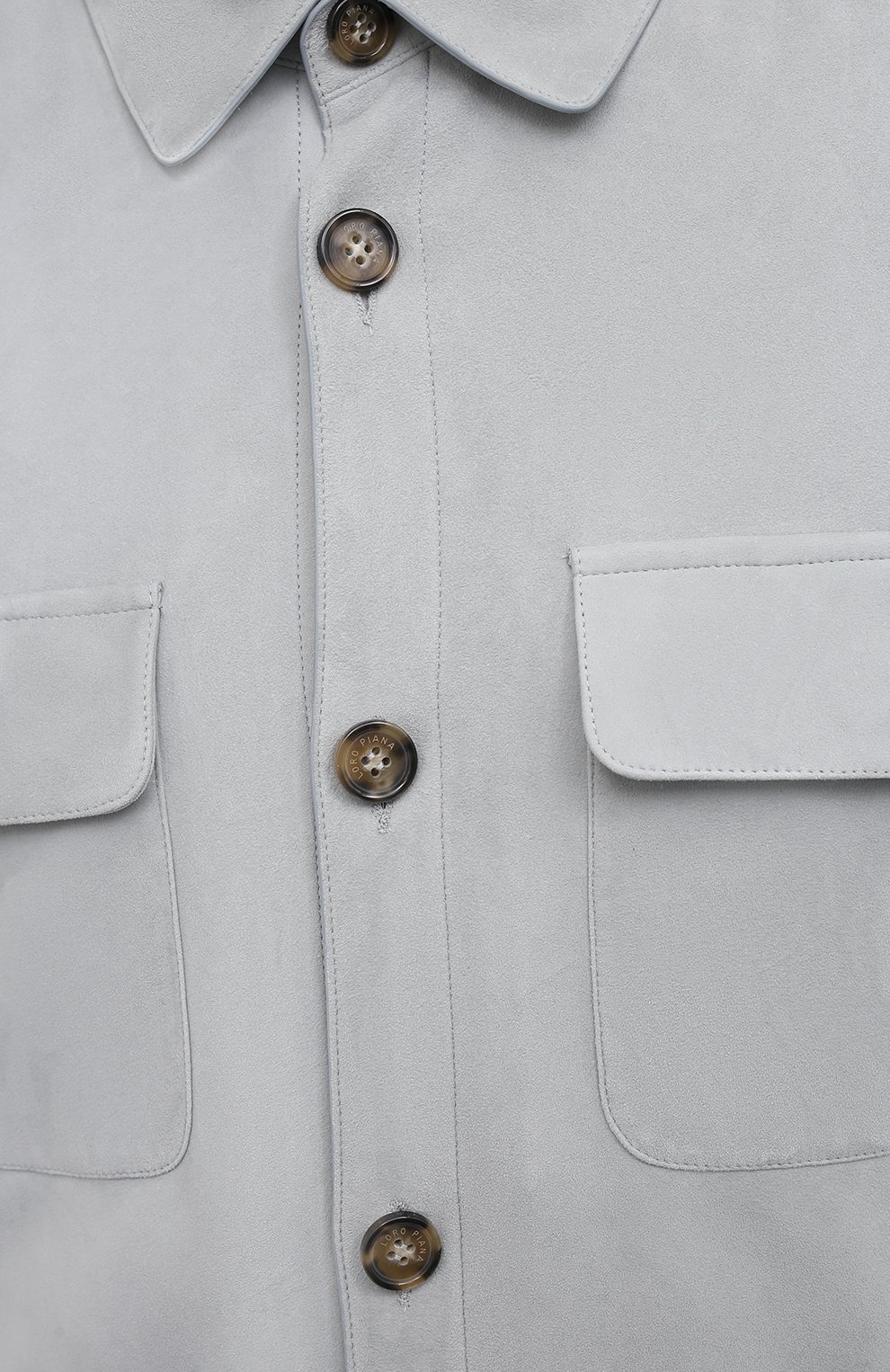 Замшевая куртка-рубашка LORO PIANA, арт. FAL6174, фото 5