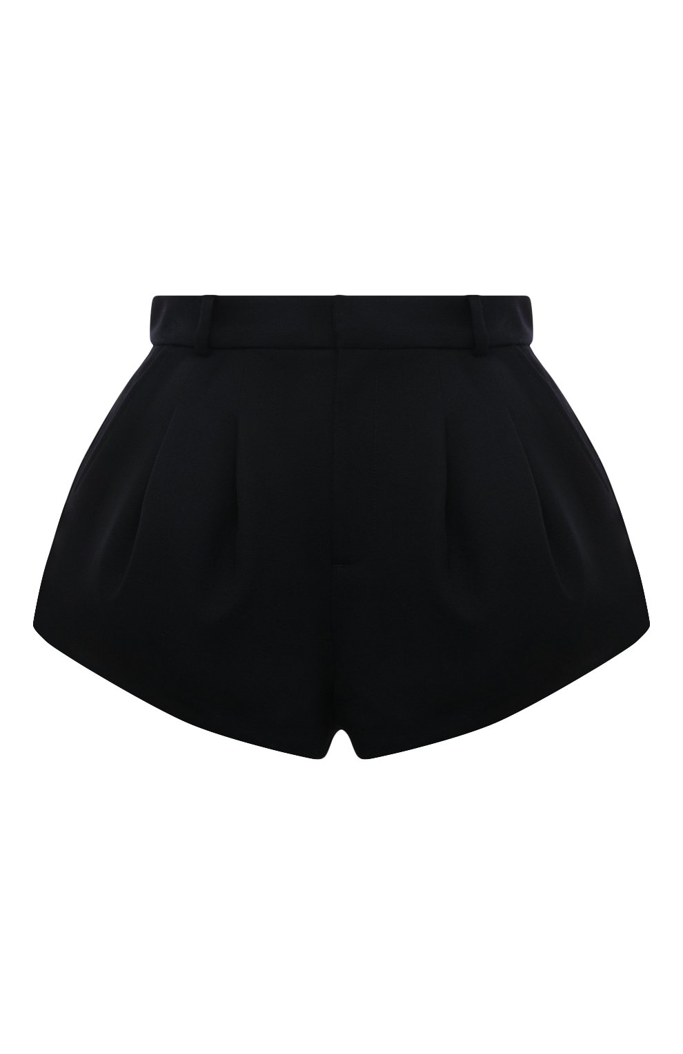 Шерстяные шорты GOOROO черного цвета по цене 39700 руб., арт. SR005-3000-409-FW24, фото 1 Шерстяные шорты GOOROO, арт. SR005-3000-409-FW24, фото 1
