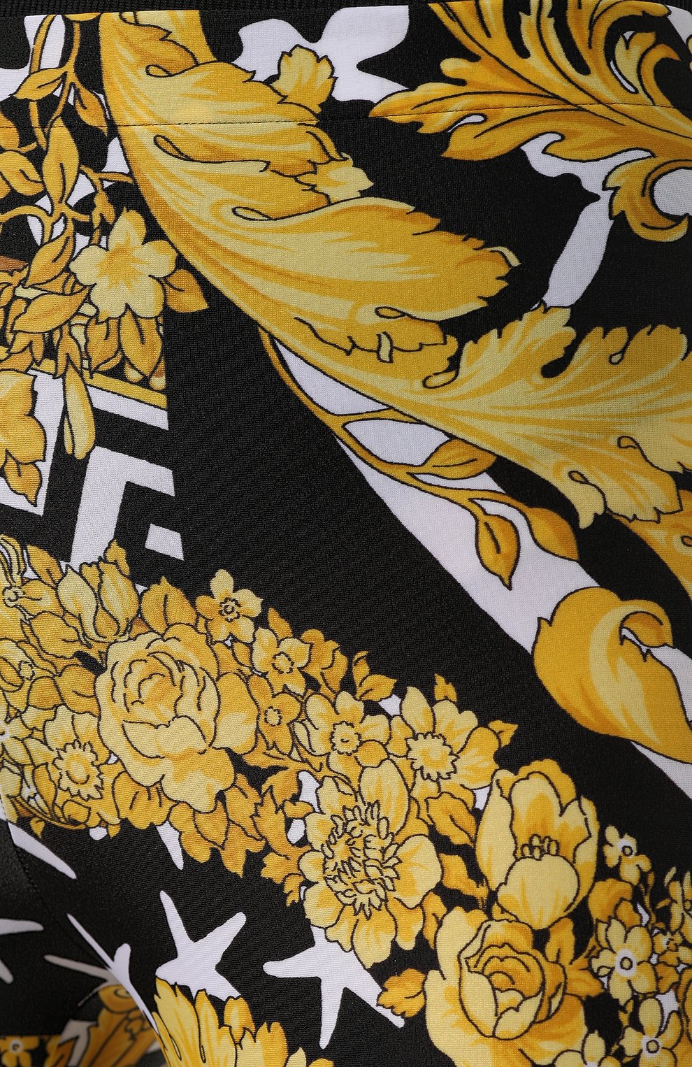 Легинсы с принтом VERSACE разноцветного цвета по цене 67250 руб., арт. A83807/A231251, фото 5 Легинсы с принтом VERSACE, арт. A83807/A231251, фото 5