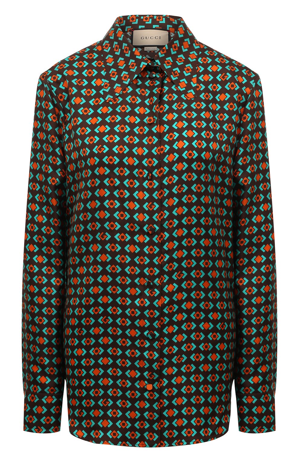 Шелковая рубашка GUCCI, арт. 652644 ZAGI3, фото 1