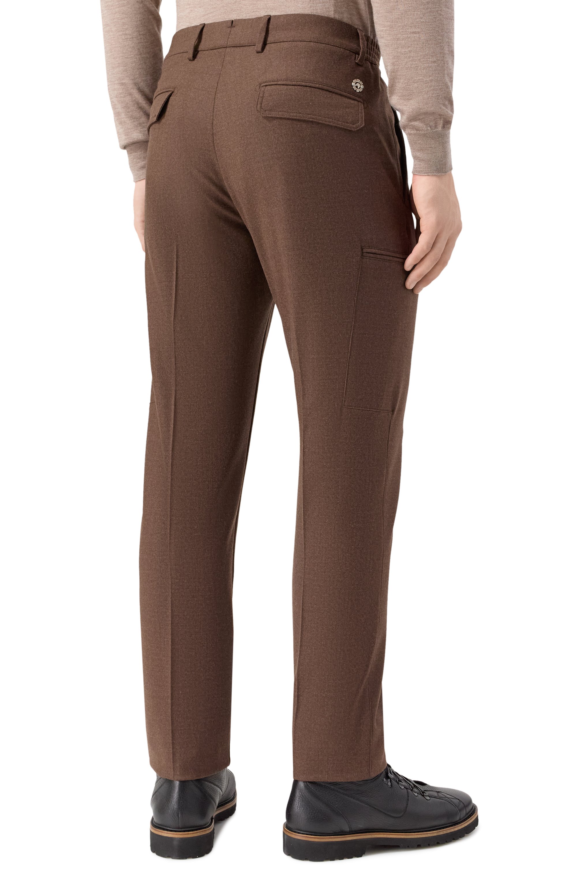 Шерстяные брюки STEFANO RICCI, арт. M1T5300520/W0013R, фото 4