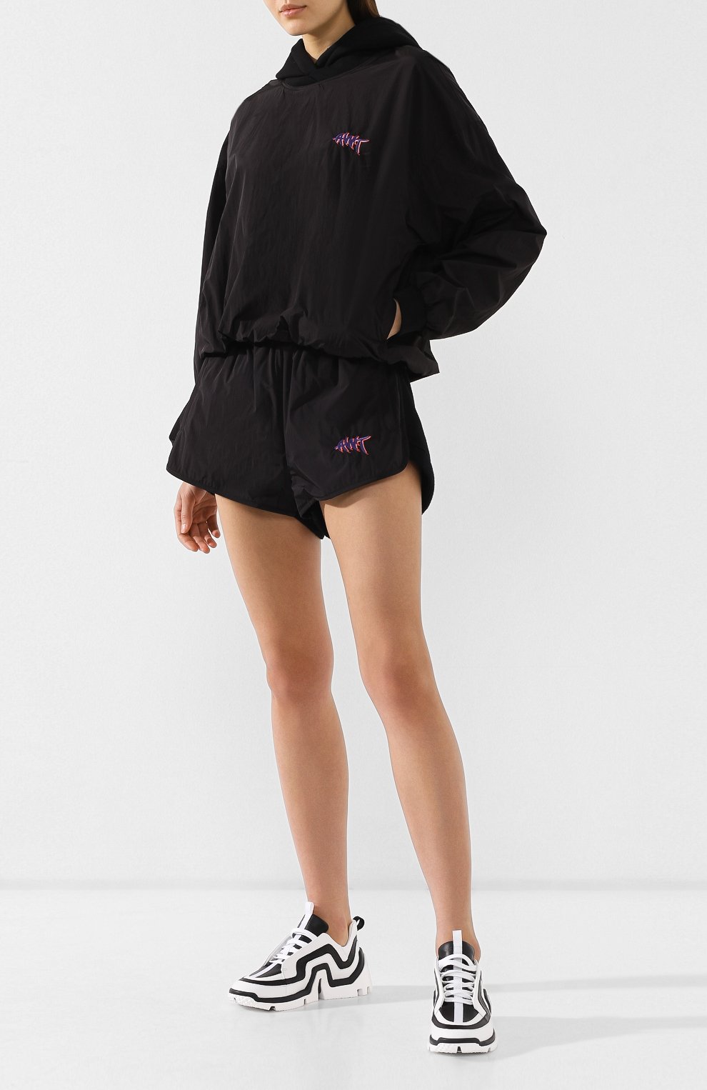 Ветровка с капюшоном ALEXANDERWANG.T, арт. 4W192002, фото 2