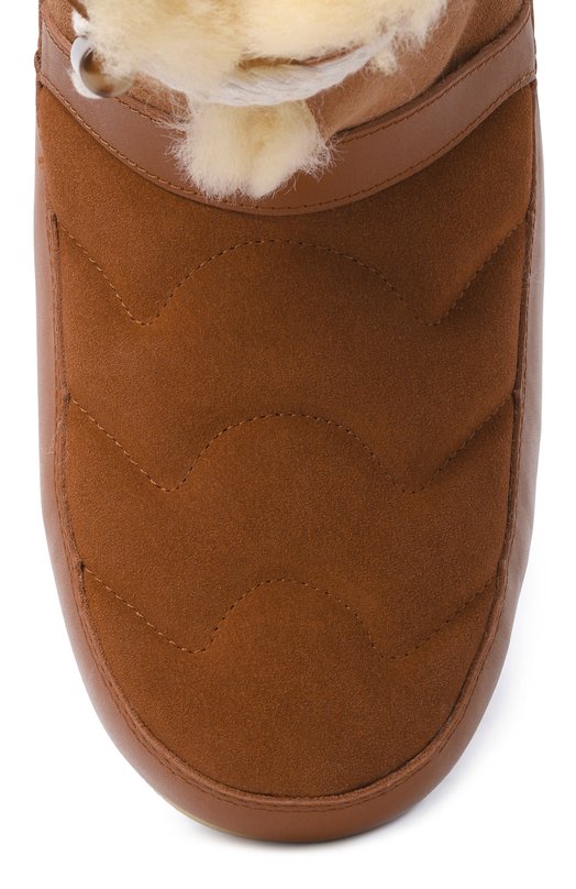 Замшевые полусапоги EVX Igloo Moon Boot 80D1470070 Коричневый  80D1470070 Фото 6