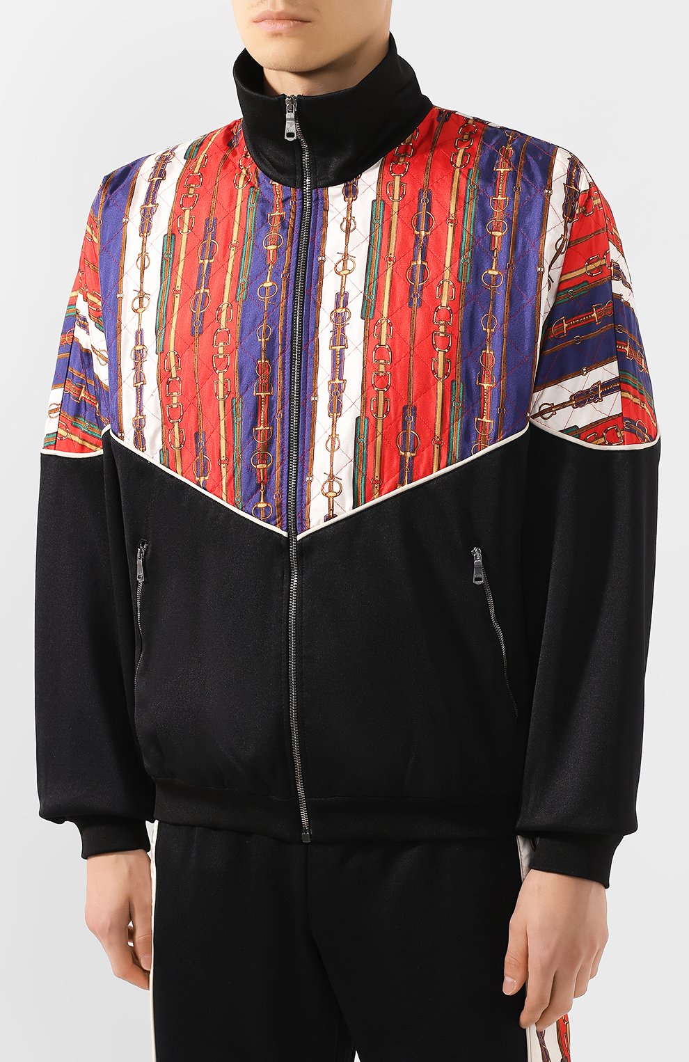 Шелковый бомбер GUCCI, арт. 575740/XJBA8, фото 3