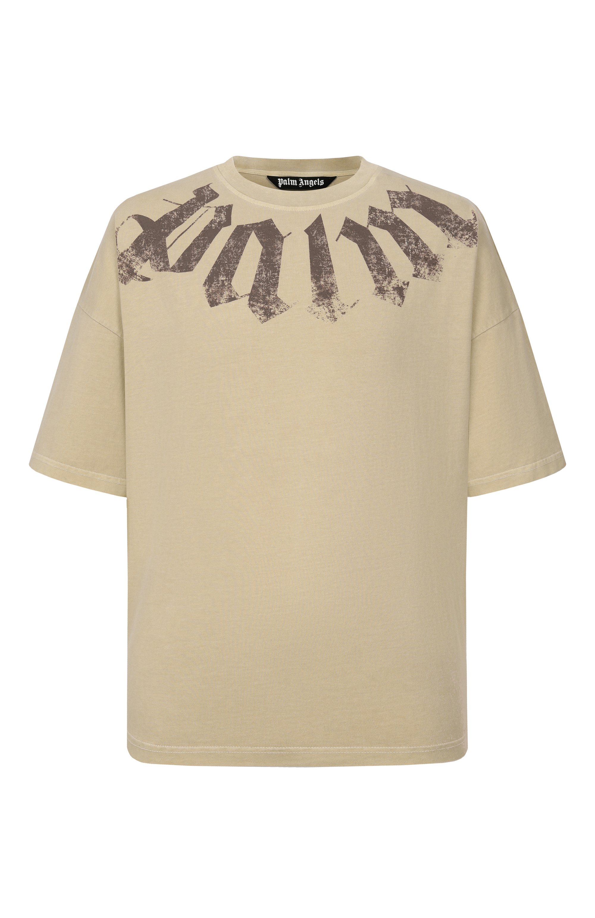 Хлопковая футболка PALM ANGELS, арт. PMAA10DS26JER002, фото 1