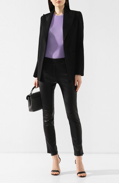 Топ из вискозы TOM FORD фиолетового цвета по цене 124500 руб., арт. MAK854-YAX207, фото 2 Топ из вискозы TOM FORD, арт. MAK854-YAX207, фото 2