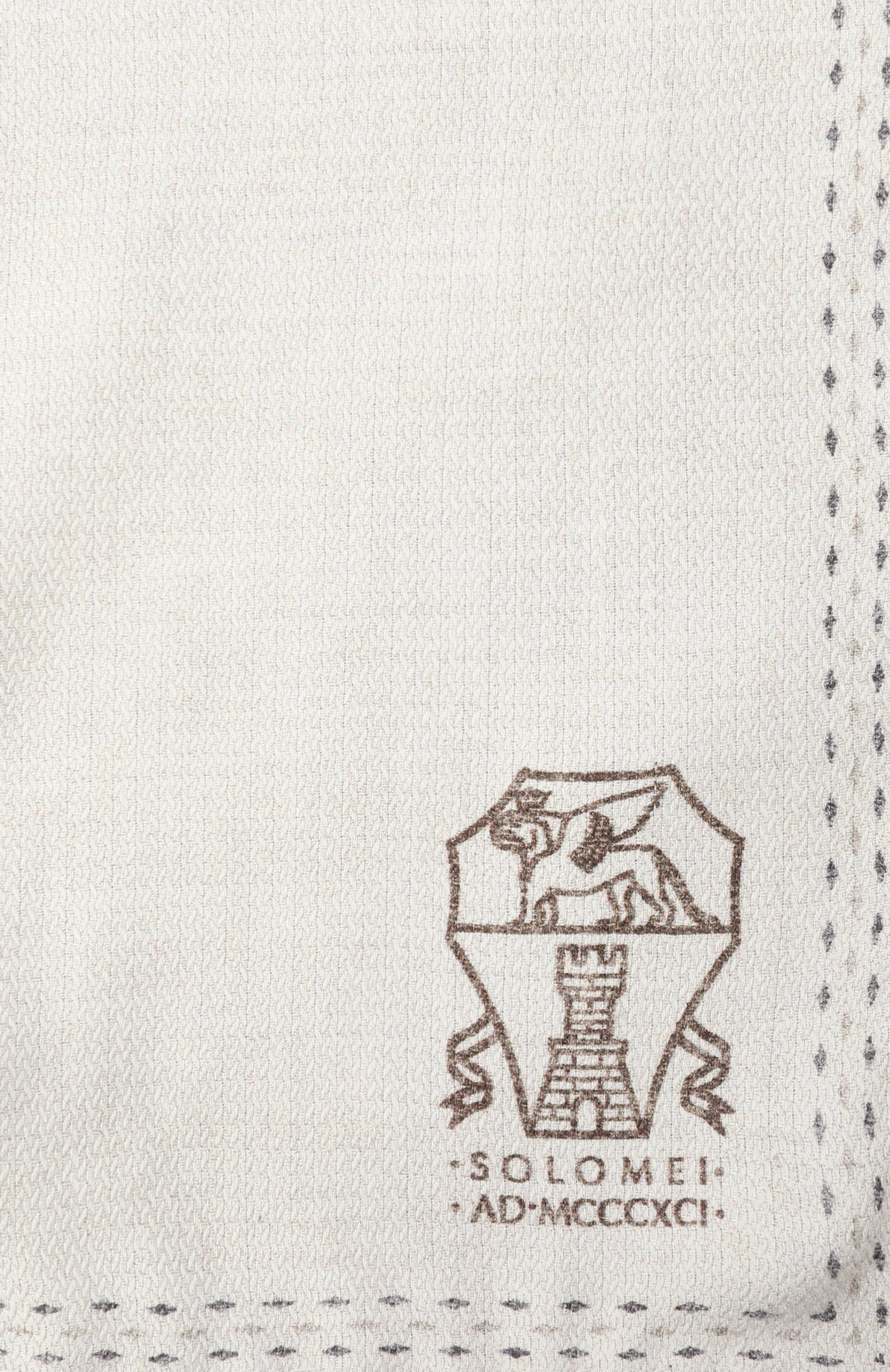 Шелковый платок BRUNELLO CUCINELLI, арт. MR8670091, фото 3