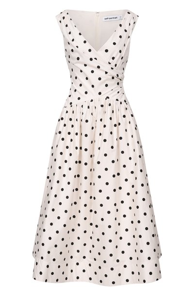 Женское хлопковое платье SELF-PORTRAIT, арт. RS26209MC