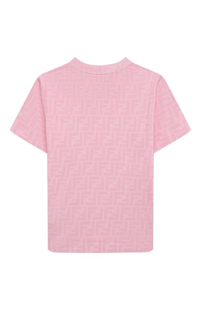 Хлопковая футболка FENDI, арт. JFI316/AQSY/8-12+, фото 2