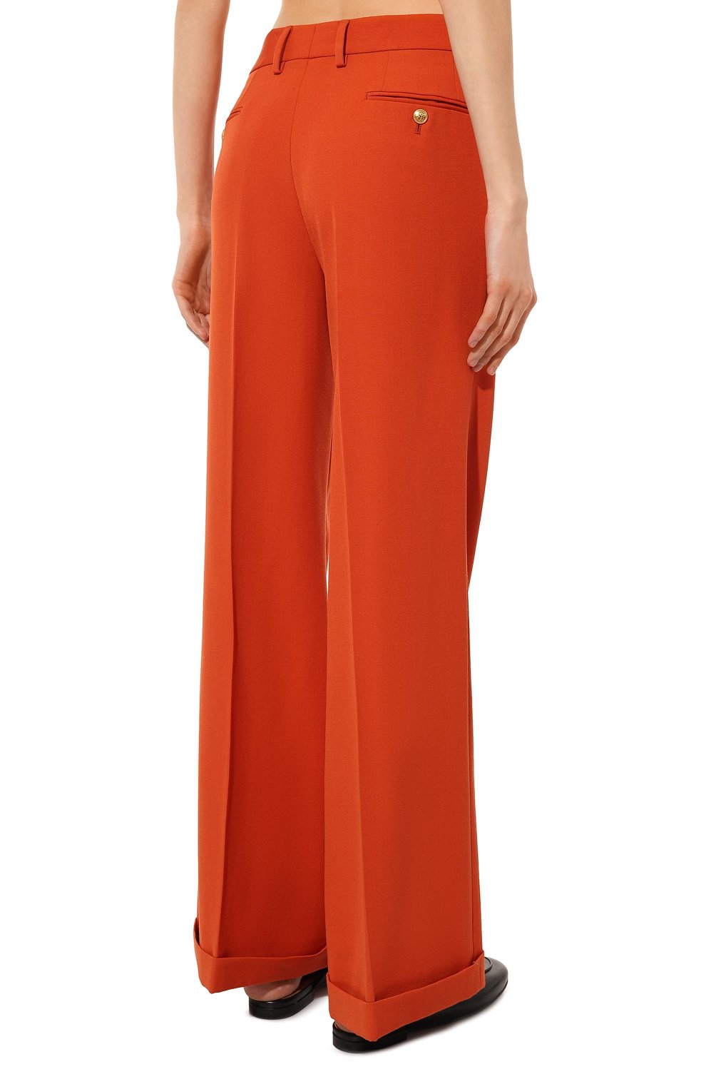 Шерстяные брюки GUCCI, арт. 570604 ZAA7N, фото 4