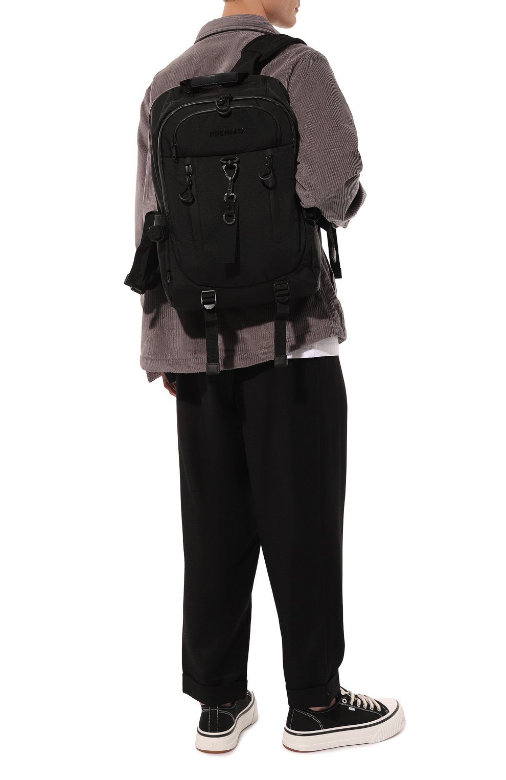 Рюкзак ventura PREMIATA черного цвета по цене 42525 руб., арт. VENTURA/VAR 2127, фото 7 Рюкзак ventura PREMIATA, арт. VENTURA/VAR 2127, фото 7