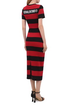 Хлопковое платье REDVALENTINO, арт. WR3MJ07G/61N, фото 4
